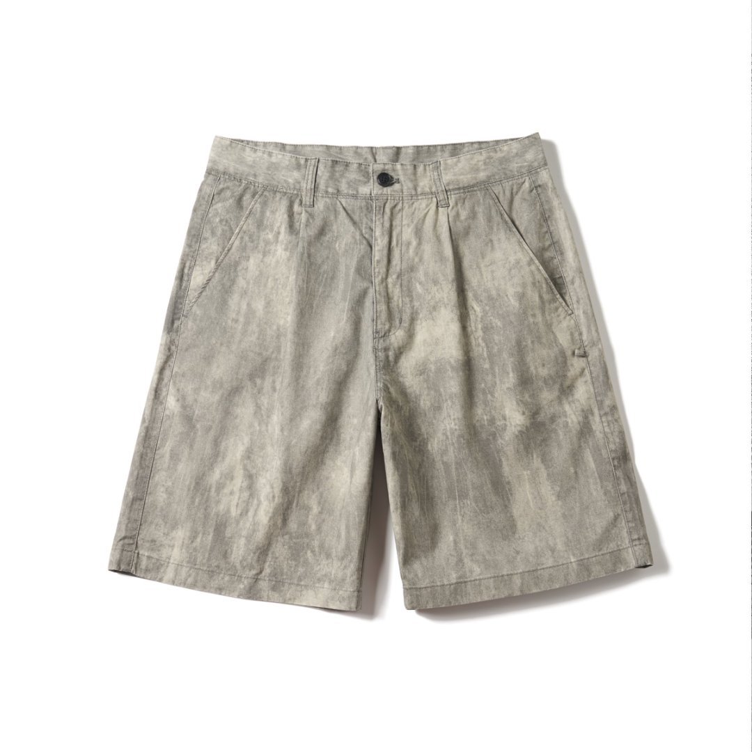 Camouflage-Druck lässig gerade geschnittene Herren-Shorts - Valerio