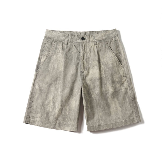 Short décontracté à coupe droite et imprimé camouflage - Valerio