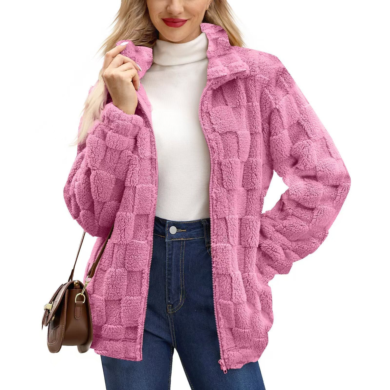Strukturierte Steppjacke für Frauen - Irvina