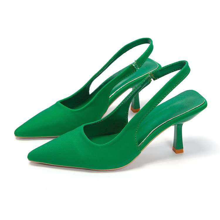 Damen spitz zulaufende Pumps mit mittlerem Absatz - Anays