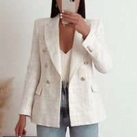 Nanette - Blazer structuré pour femme avec double boutonnage