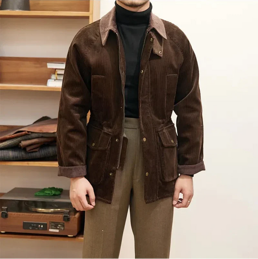 Veste luxueuse en velours côtelé pour hommes - Robinson