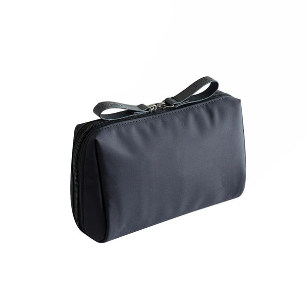 GraceGlam - Trousse de toilette à double fermeture éclair
