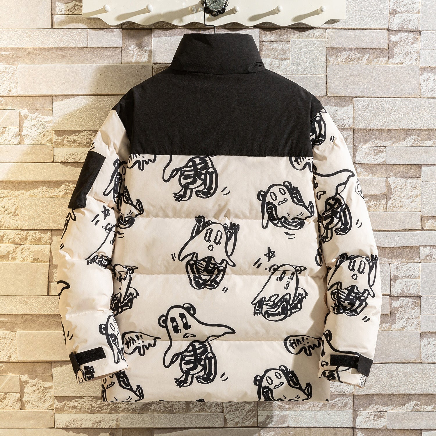 Bedruckte Steppjacke - Mauro