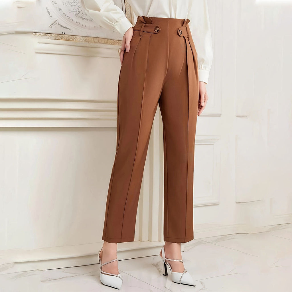 Gerade knöchellange Hose für Frauen - Mireth