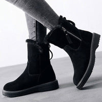 Winterstiefeletten mit Wildledereffekt - Kaelis