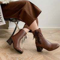 Bottines à lacets Vintage - Nova