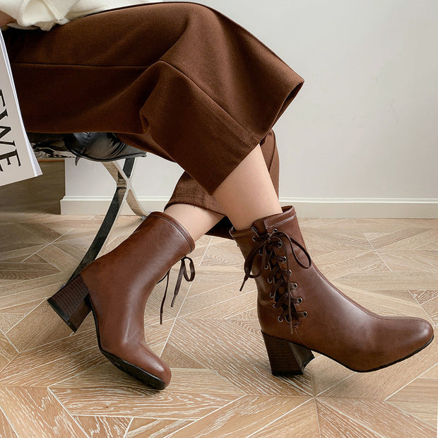 Bottines à lacets Vintage - Nova
