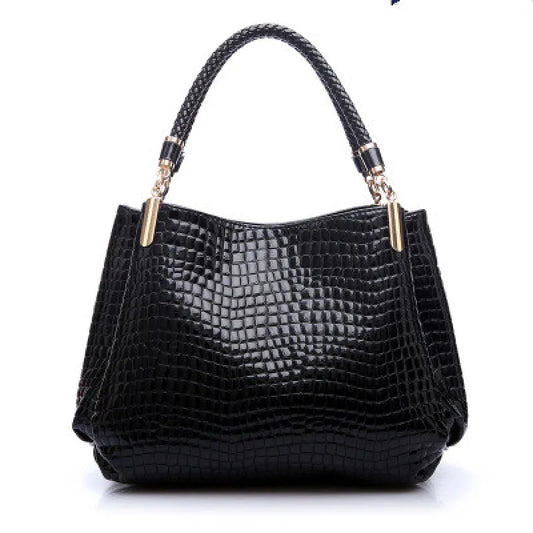 Sac à bandoulière texturé à effet brillant pour femme - Isadora
