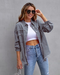 Lässige Damen-Jeansjacke - Ravina