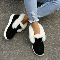 Nissa - Chaussures D'hiver Chaudes en Daim