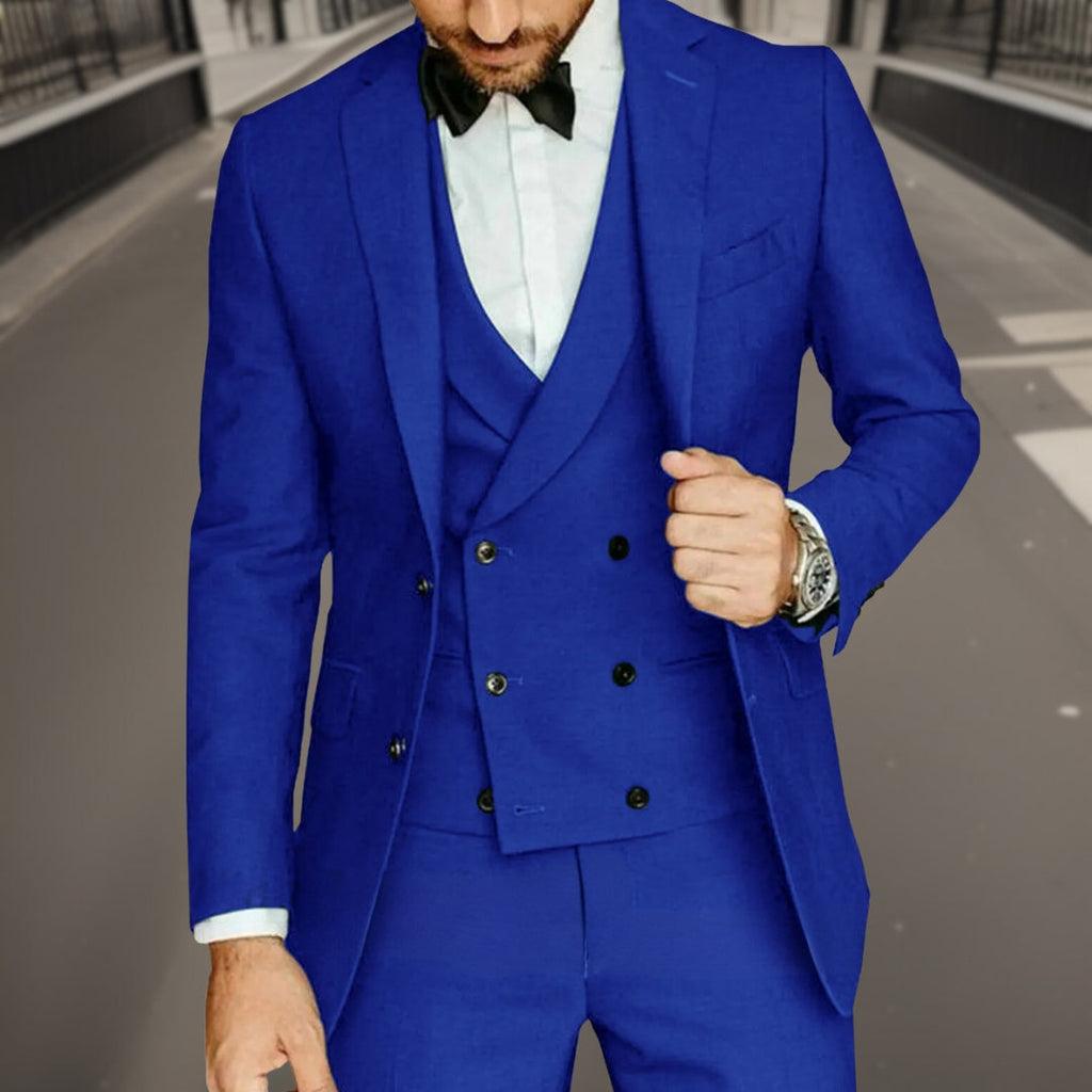 Christiano - Eleganter 3-teiliger Formaler Anzug
