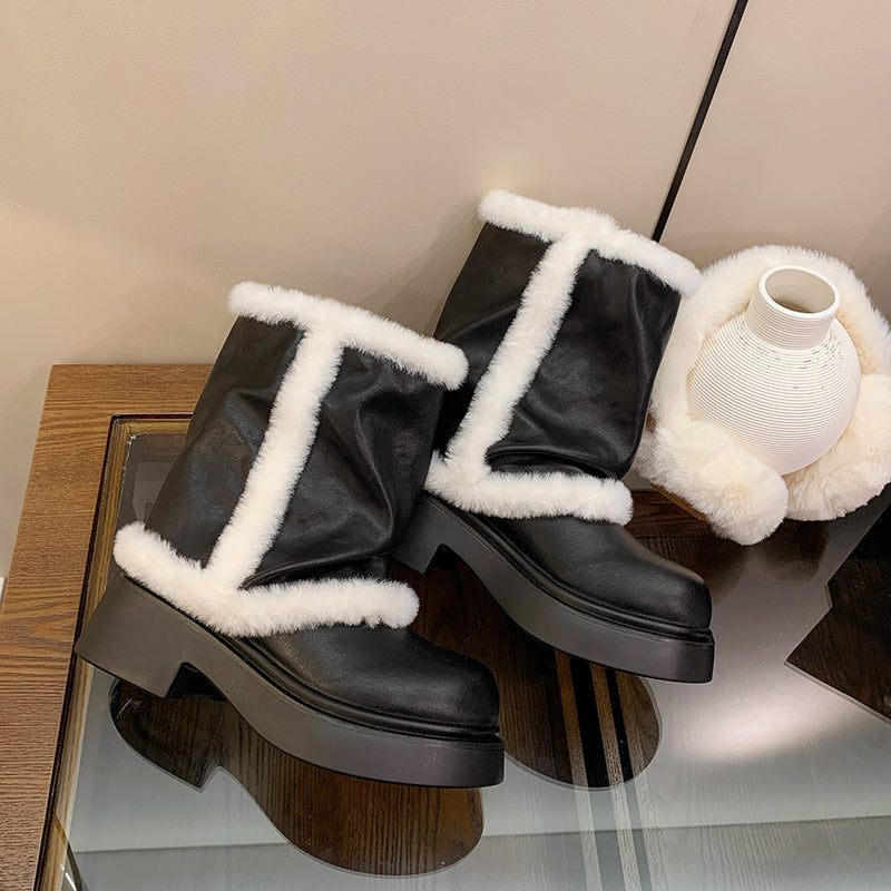 Damen Winterstiefel mit weichem Futter - Elsbethr