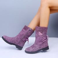 Pia - Bottes de Neige à Lacets