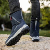 Bottes imperméables pour hommes avec fermeture éclair latérale et semelle antidérapante - Rayan