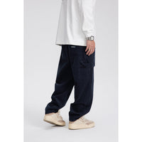 John - Pantalon droit rétro en velours côtelé pour hommes