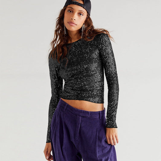 Top à paillettes pour femmes - Ilaena
