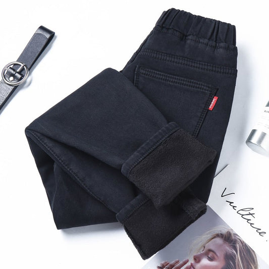 Damenhose mit flauschigem Futter - Daseen