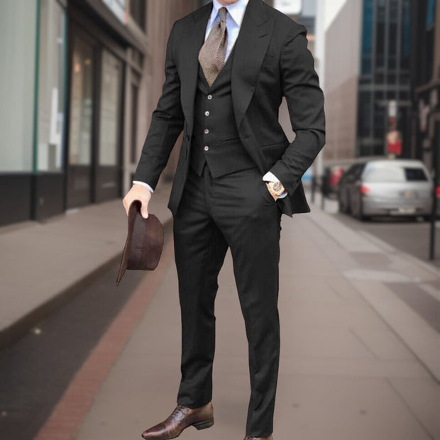 Alessio - Costume sur mesure 3 pièces de haute qualité