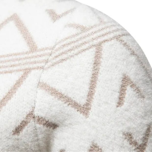 Alfie - Pull imprimé de luxe pour hommes