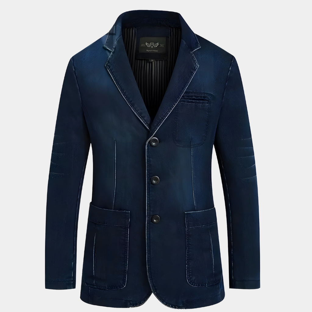 Klassische Herren Jacke aus Denim