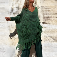 Fabienne - Pull à franges style bohème