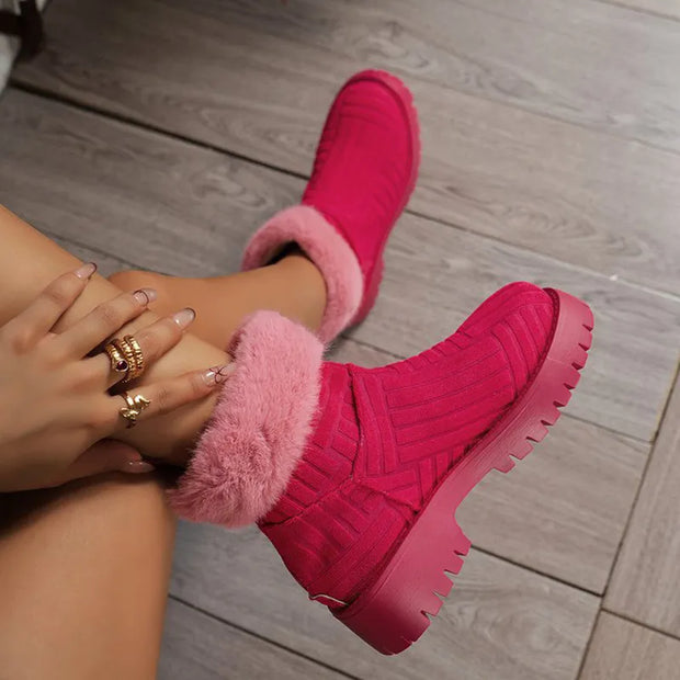 Arleth - Kuschelige Winterstiefeletten mit dicker Sohle für Frauen