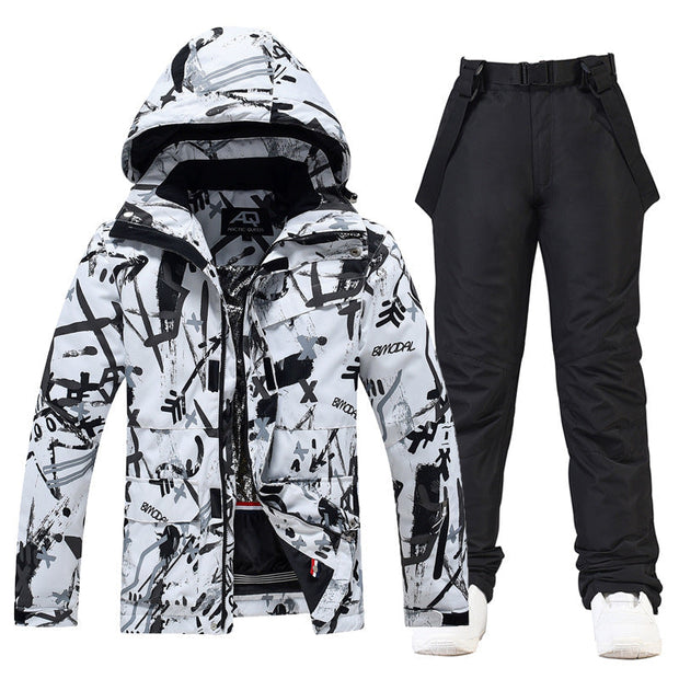 Combinaison de ski unisexe imperméable et coupe-vent - Nivor