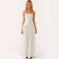 Robe longue imprimée pour femmes - Selene