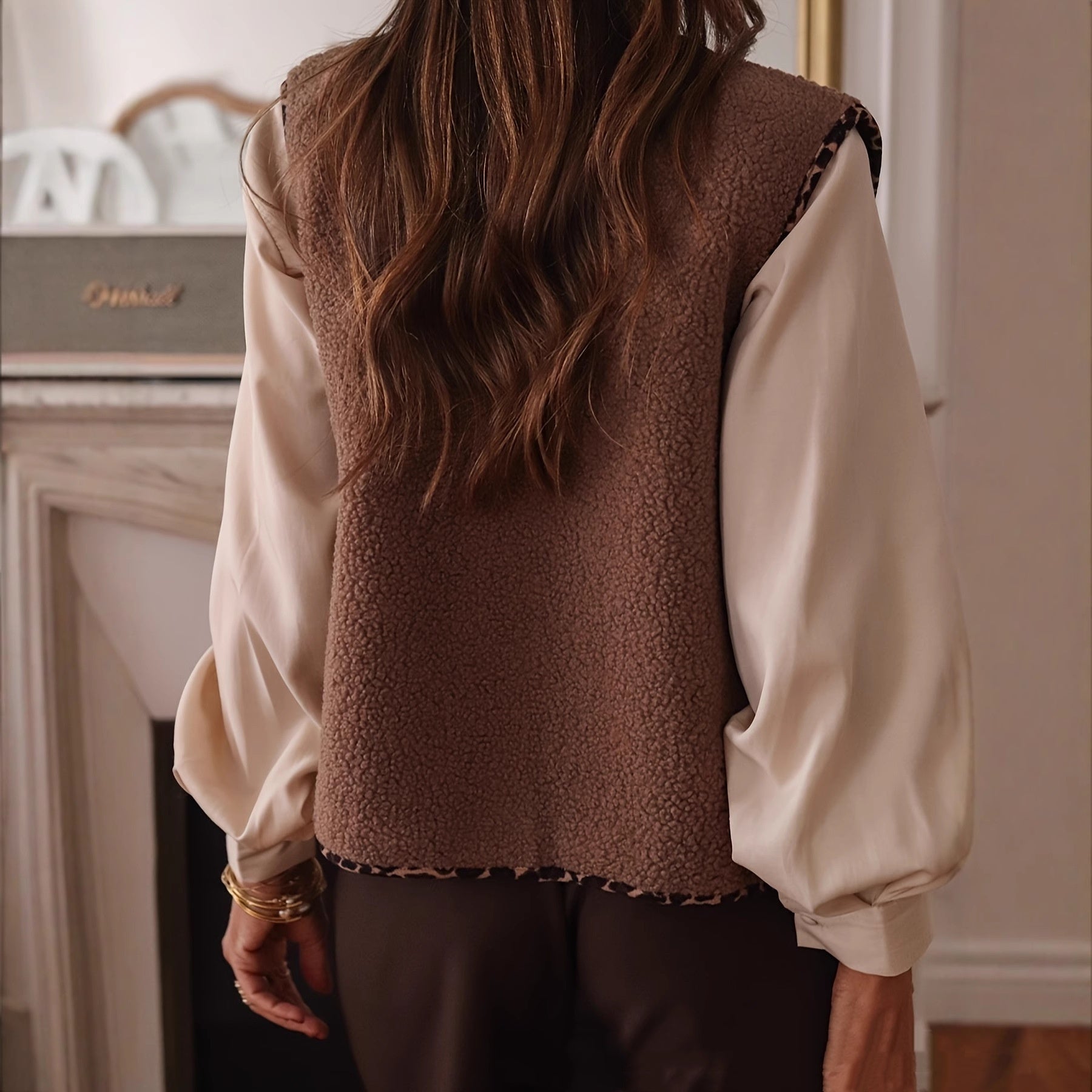 Damenweste mit Fleece-Effekt - Iselya