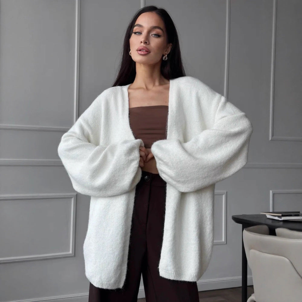 Damen Strickjacke in Übergröße - Liora