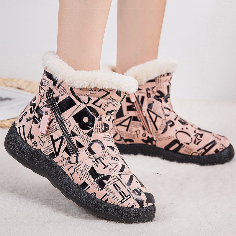 Damen Winterstiefel mit Druck - Lirenne