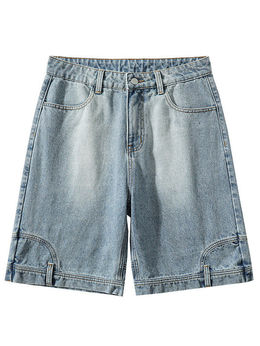 Bermuda en denim ample pour hommes - Hudson