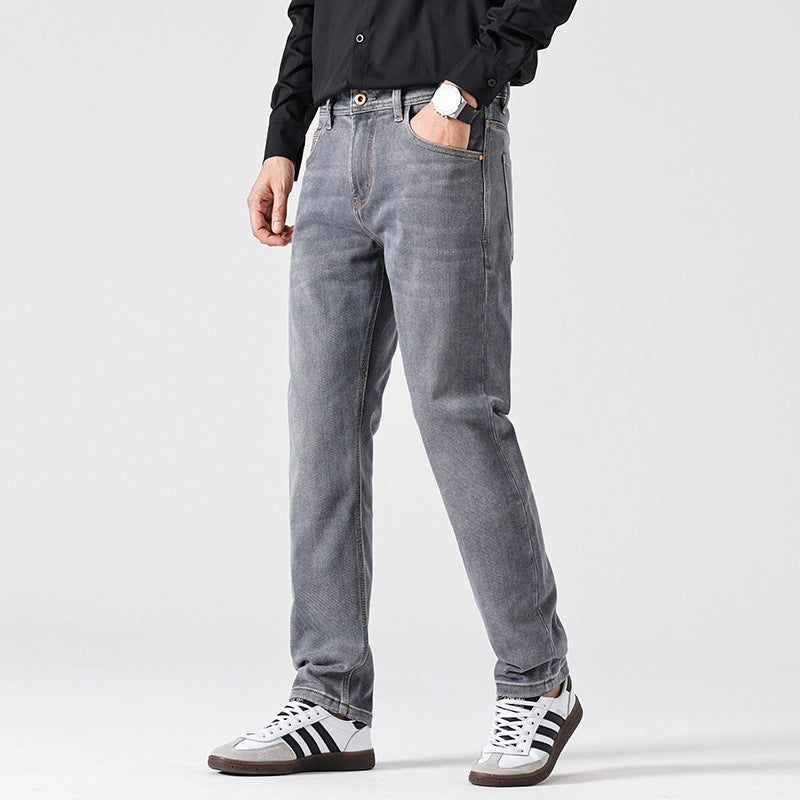 Gerade Jeans mit grauem Finish - Torleif