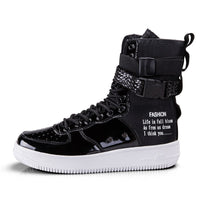 Bottes hautes en toile renforcée pour hommes - Esteban