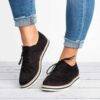 Damen Schnürschuhe veganes Leder zeitlos elegant - Alisa