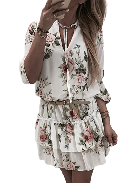 Fleuril - Robe Vintage Imprimé Floral