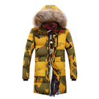 Gesteppter Herren-Parka mit Camouflage-Aufdruck - Leonard