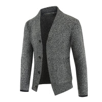 Cardigan en maille à col châle pour homme - Emil