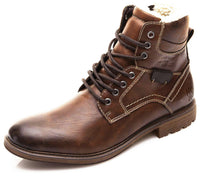 Winterstiefel mit Ledereffekt für Herren - Darsen