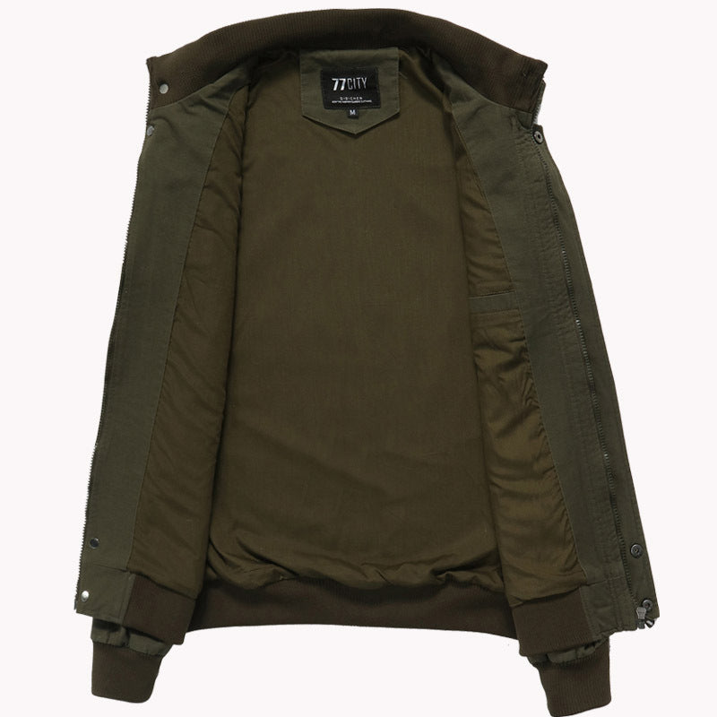 Herrenjacke Baumwolle Militär Casual - Arvid