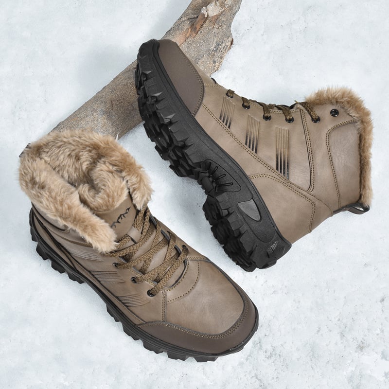 Herren-Bergschuhe mit Fleece-Futter - Draeven