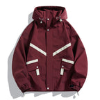 Herrensportjacke mit Kapuze und Fronttaschen - Adrien