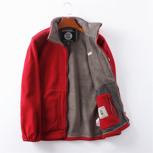 Veste chaude à effet polaire pour hommes - Eirik