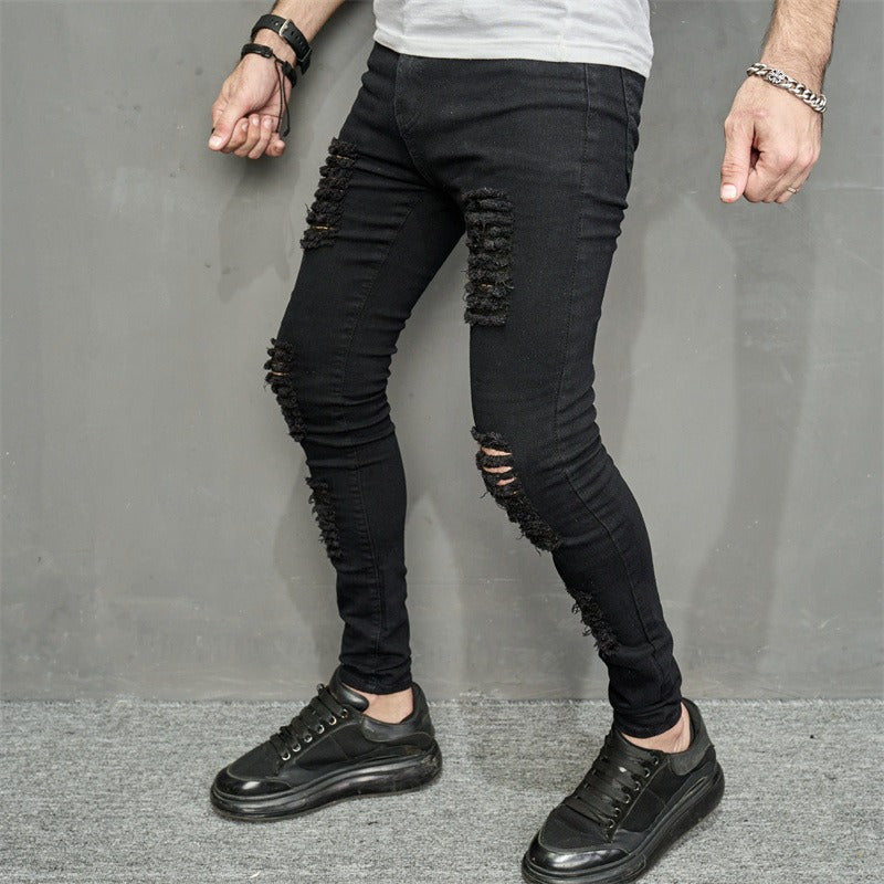 Zerrissene Skinny Jeans für Männer - Ivan