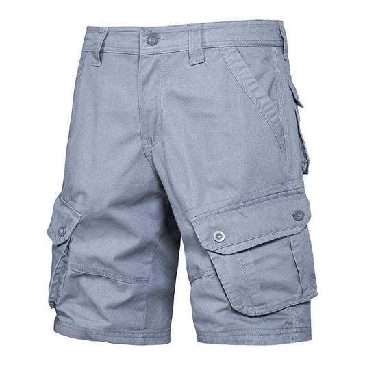 Lässige Cargo-Taschen-Shorts aus Baumwolle für Herren - Jason