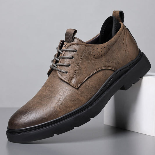 Chaussures casual pour homme en cuir synthétique à semelle robuste - Tomás