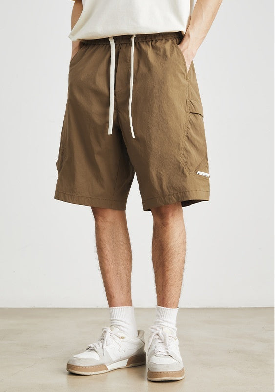 Leichte Herrenshorts mit Seitentaschen und verstellbarem Kordelzug - Calvin
