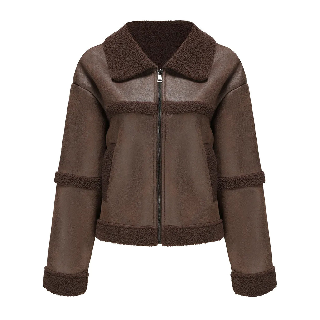 Gia - Warme und trendige Fleece-Jacke für Frauen