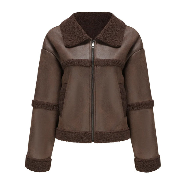 Gia - Veste en Fleece Chaude et Tendance pour Femme